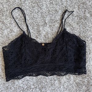 Free People lace crop top